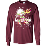 Hummingbird Santa Sleigh - Long Sleeve T-Shirt