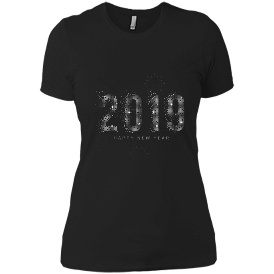 Happy New Year 2019 Sparkle Firework PINGPONG