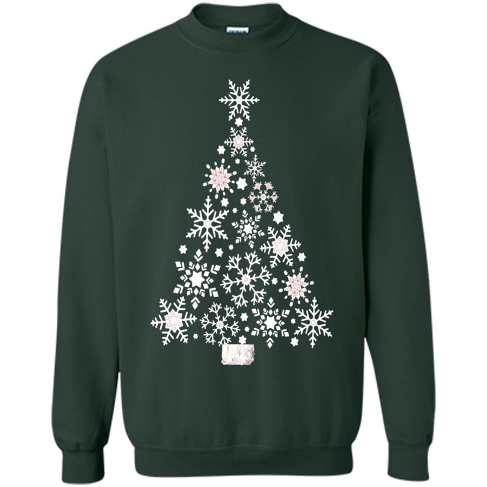 Winter Snowflake White Christmas Tree