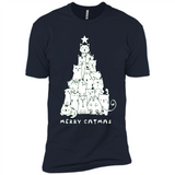 Merry Catmas - Merry Christmas Cat Lover Mug PINGPONG - Premium Short Sleeve T-Shirt