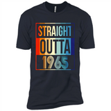 Retro Straight Outta 1965 53 Years Old - Premium Short Sleeve T-Shirt