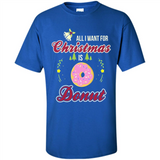 Perfect Costume For Girls. Xmas Shirt For Donut Lover