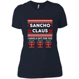 Sancho Claus I Have A Gift For You Christmas PINGPONG