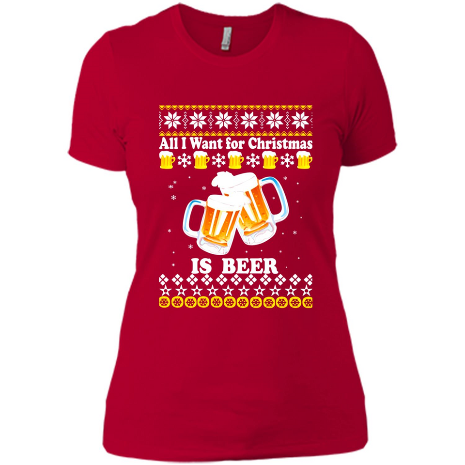 All I want for Christmas is Beer Sweater PINGPONG