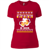 All I want for Christmas is Beer Sweater PINGPONG