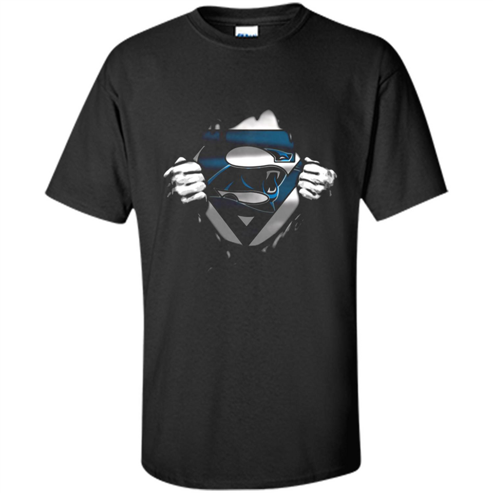 Carolina Panthers And Superman Fans - Shirt
