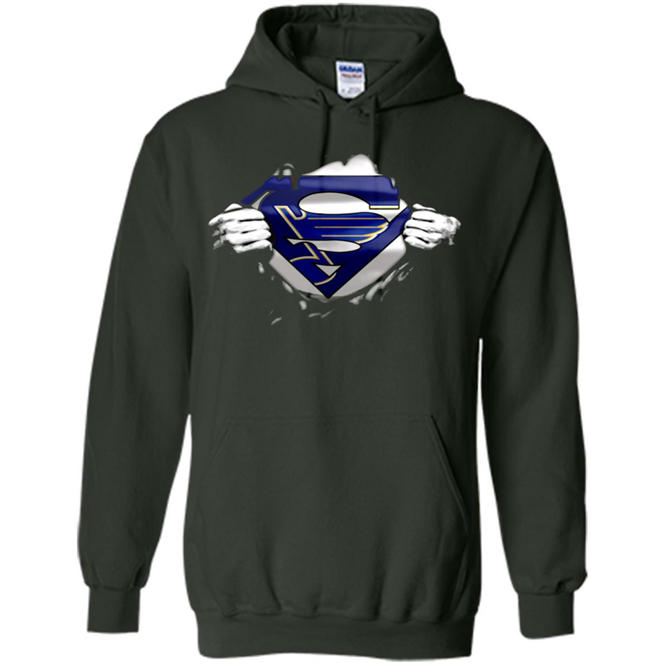 St. Louis Blues And Superman Fans