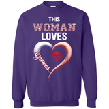 This Woman love Browns NFL football team - Sweatshirt