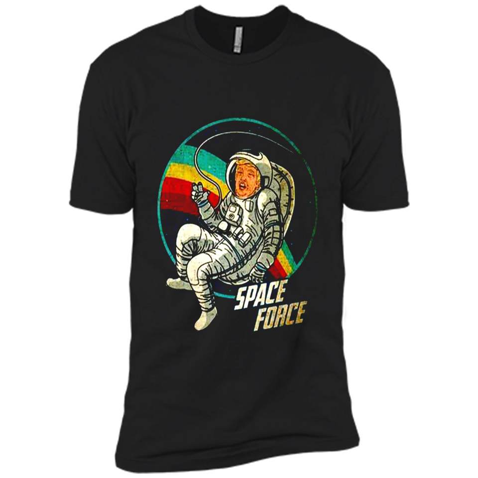 Vintage Space Force Trump US President Astronaut Meme PINGPONG