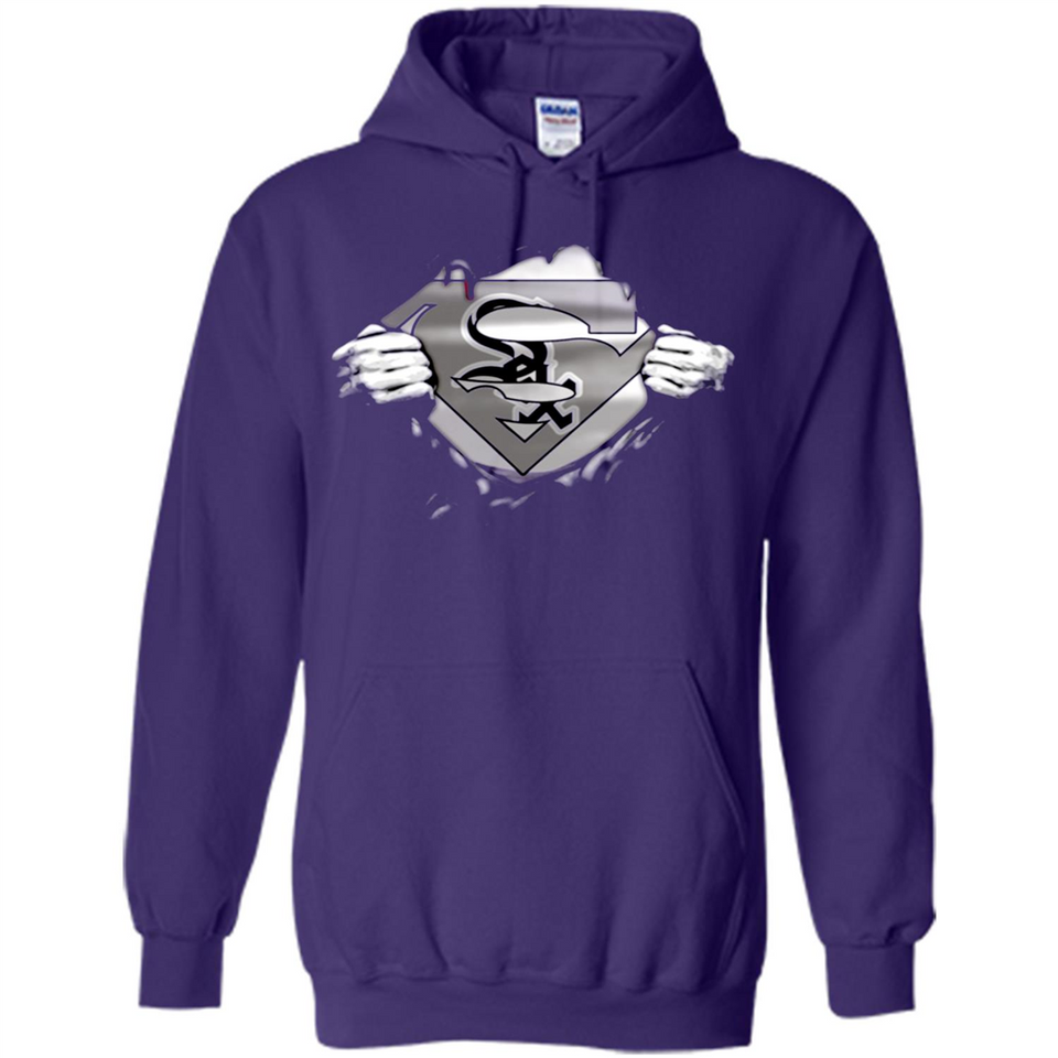 Chicago White Sox And Superman Fans - Hoodie