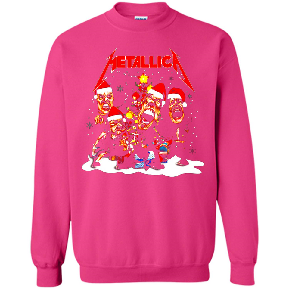 Metallica christmas sweatshirt hoodie long PINGPONG - Sweatshirt