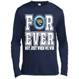 Jacksonville Jaguars Forever For ever not just when we win - Canvas Long Sleeve T-Shirt