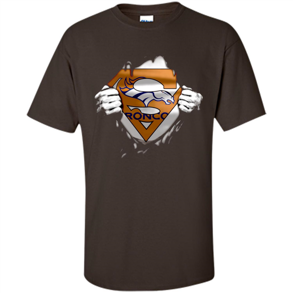 Denver Broncos And Superman Fans - Shirt
