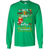 Let's Bake Stuff Drink Hot Cocoa Hallmark-Christmas Movies Sweatshirt PINGPONG