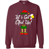 Let's Get Elfed Up Drinking Beer Christmas PINGPONG