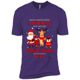 Never Underestimate A July Woman Watches Hallmark Movies Sweatshirt PINGPONG