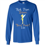 Tinker Bell Rock Paper Scissors Throat Punch I win PINGPONG