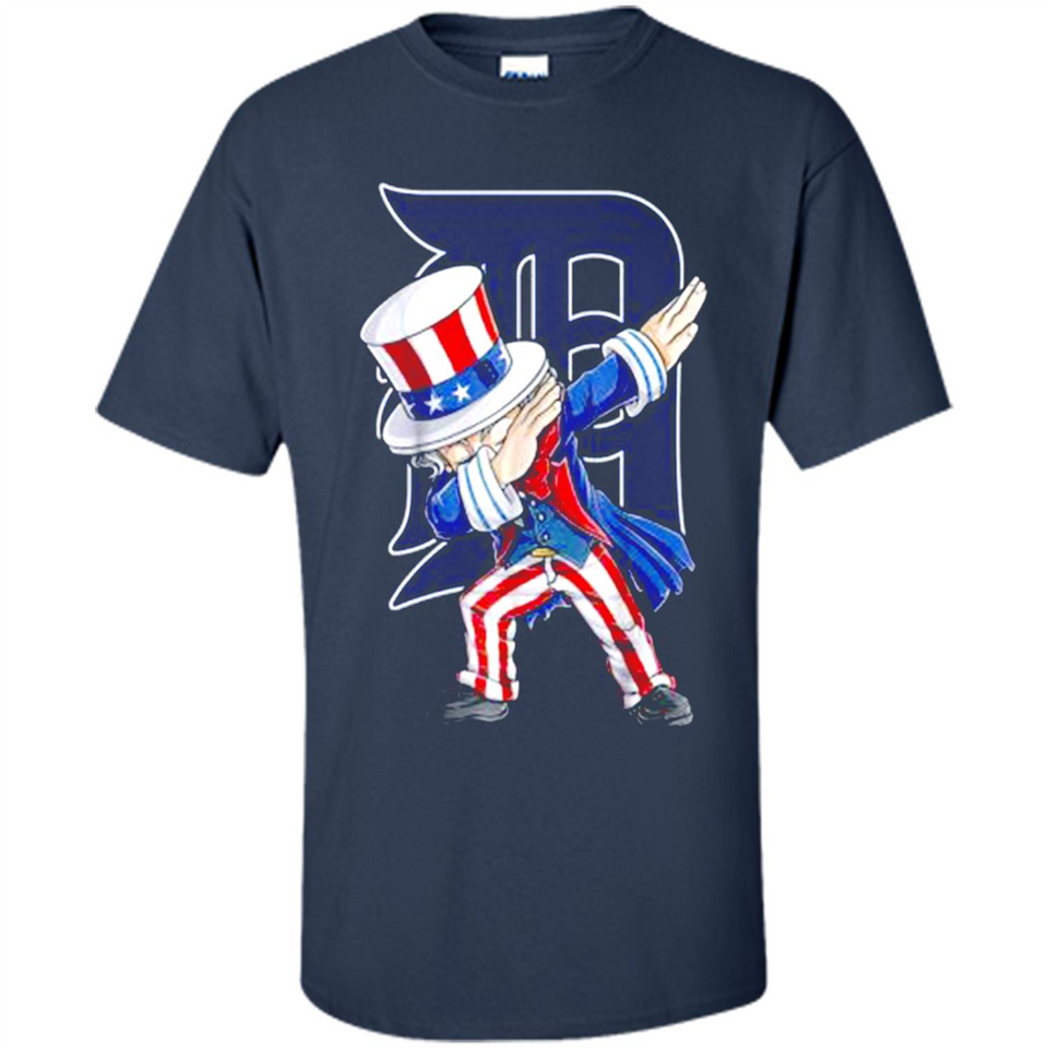 MLB DETROIT TIGERS UNCLE SAM DABBING INDEPENDENCE DAY