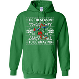 Marvel Spider Man Tis The Season To Be Amazing Ugly Christmas Mug PINGPONG - Hoodie