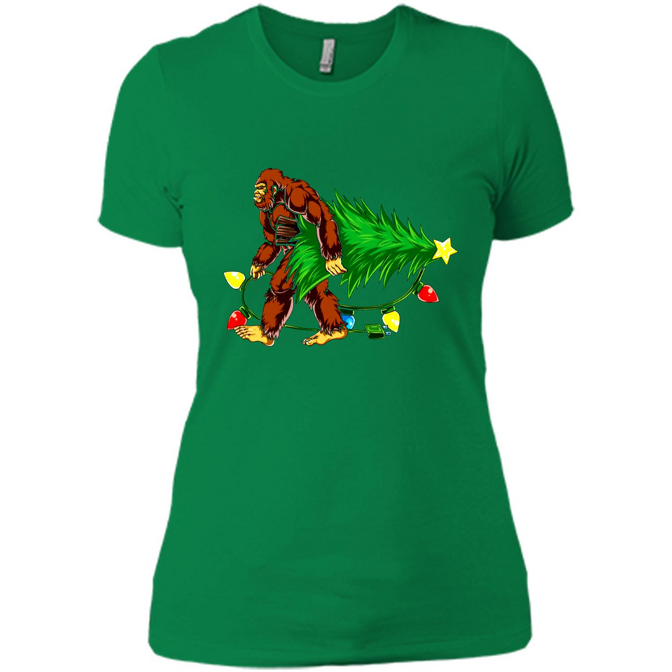 Hugging Christmas Tree Bigfoot PING PONG