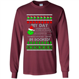 Mr Grinch my day I’m booked Christmas sweater PINGPONG