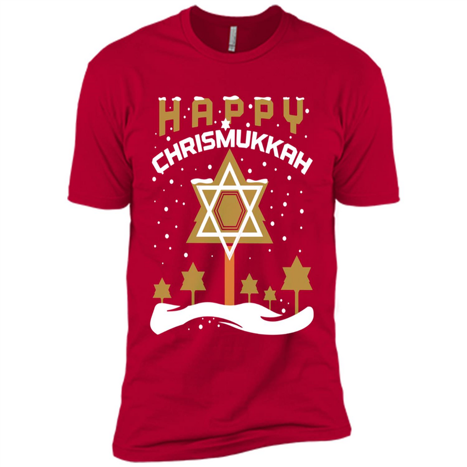 Happy Chrismukkah - Premium Short Sleeve T-Shirt