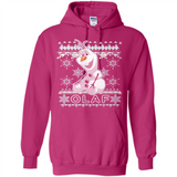 Olaf frozen ugly christmas sweater - Hoodie