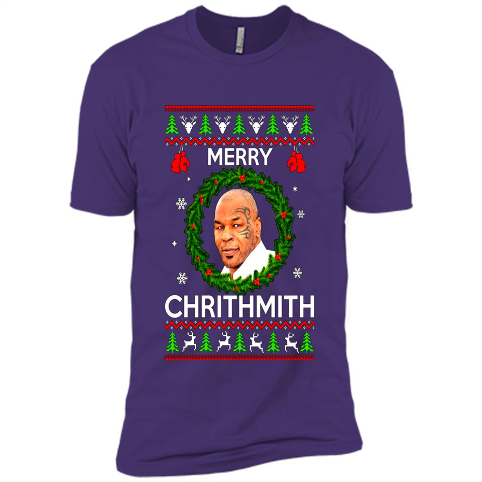 Mike Tyson Merry Chritmith Christmas Sweatshirt PINGPONG