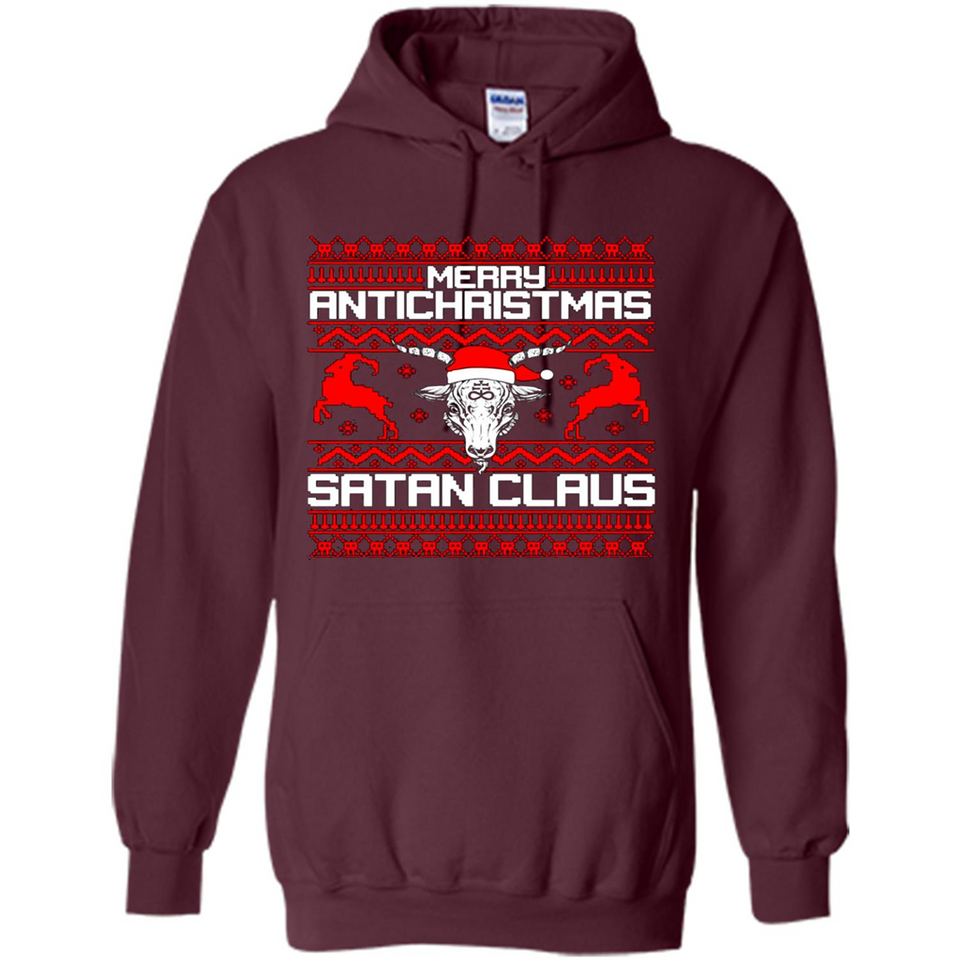 Merry Antichristmas Satan Claus Sweatshirt PINGPONG