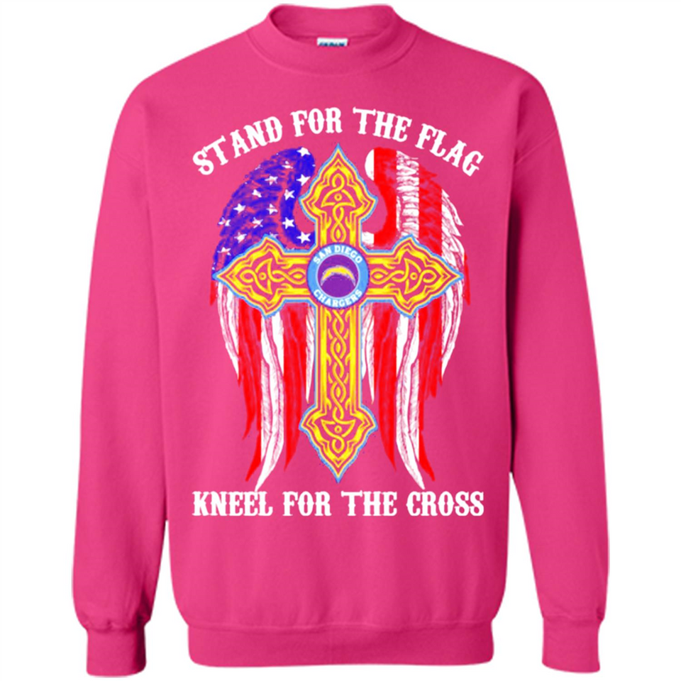 Chargers - stand for the flag kneel for the cross