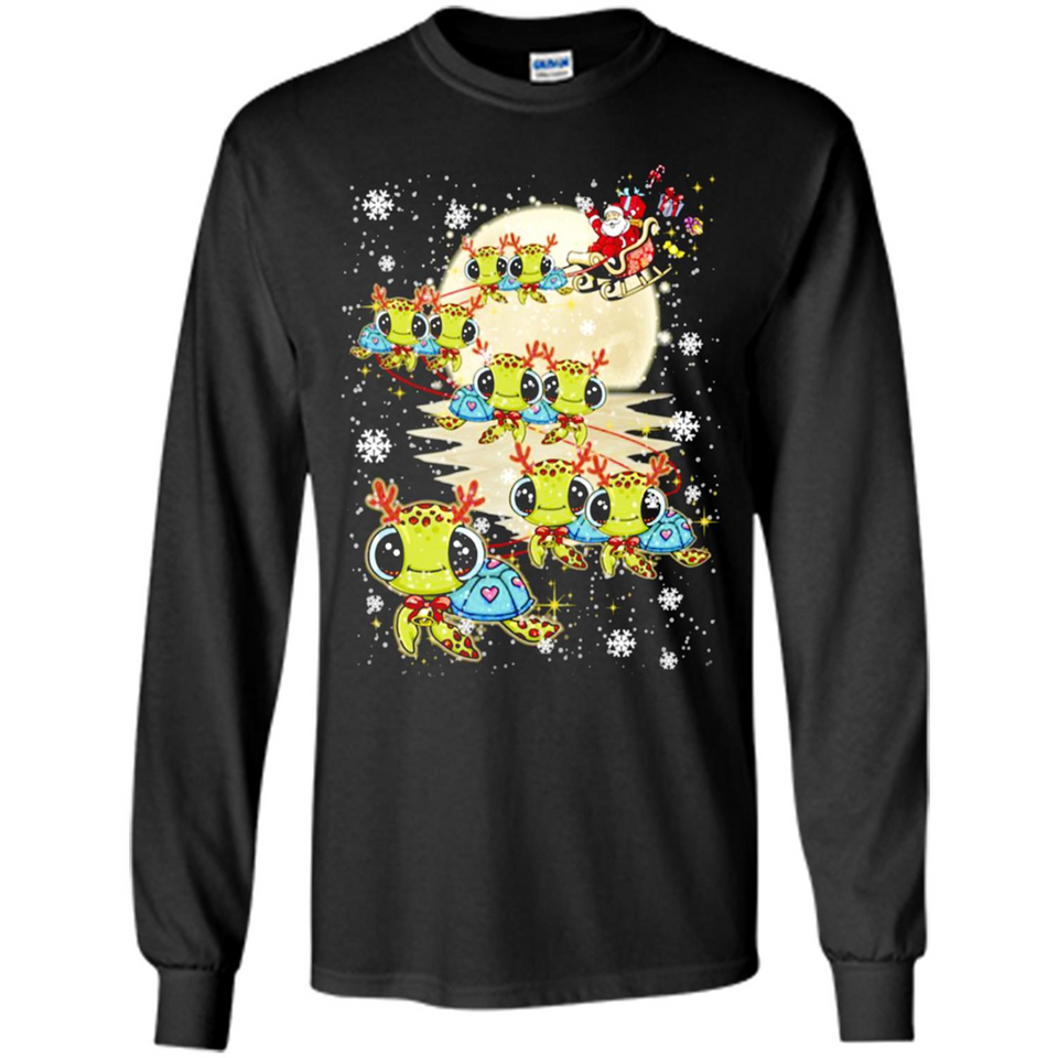 Turtles Merry Christmas - Turtles - Long Sleeve T-Shirt
