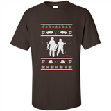 Christmas Ugly Sweater Firefighter Ugly Christmas Sweater - Shirt