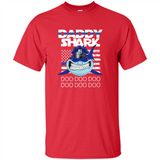 Police Daddy Shark Blue Line Tee
