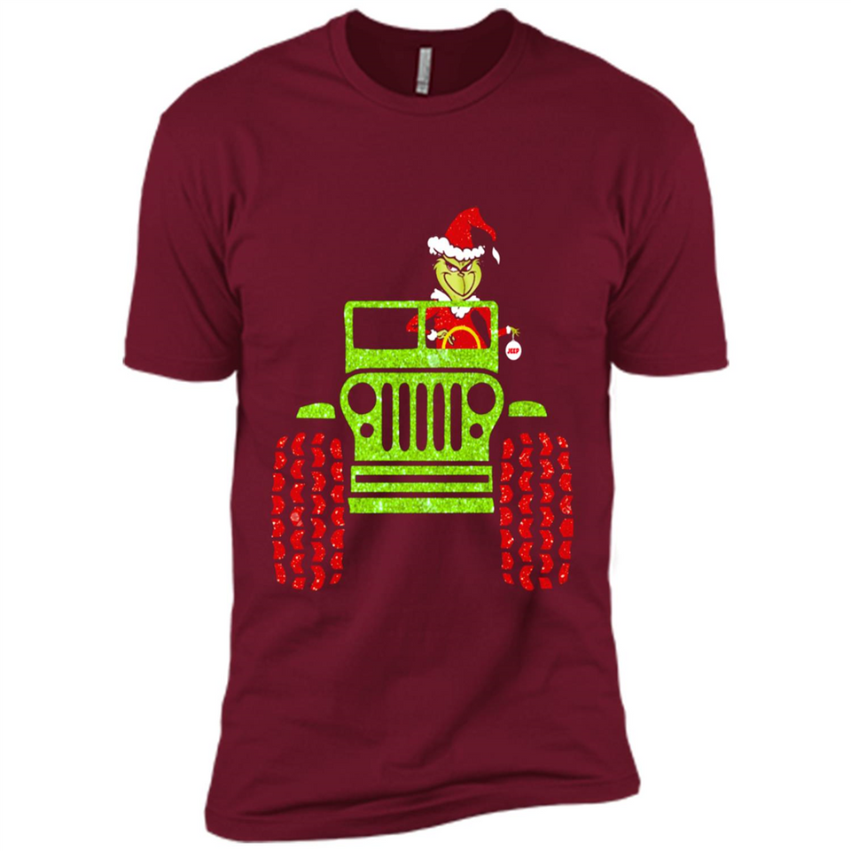 Grinch Jeep Christmas