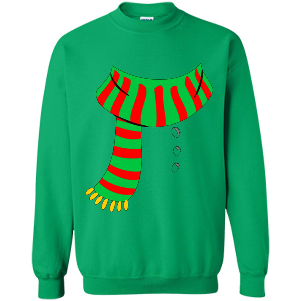 Snowman Scarf Costume T-shirt Christmas