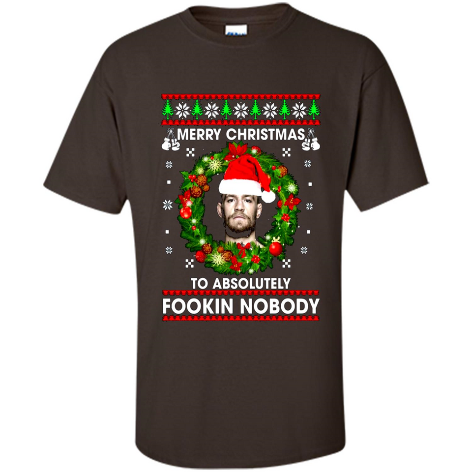 Merry Fookin Christmas Conor Mcgregor sweater PINGPONG