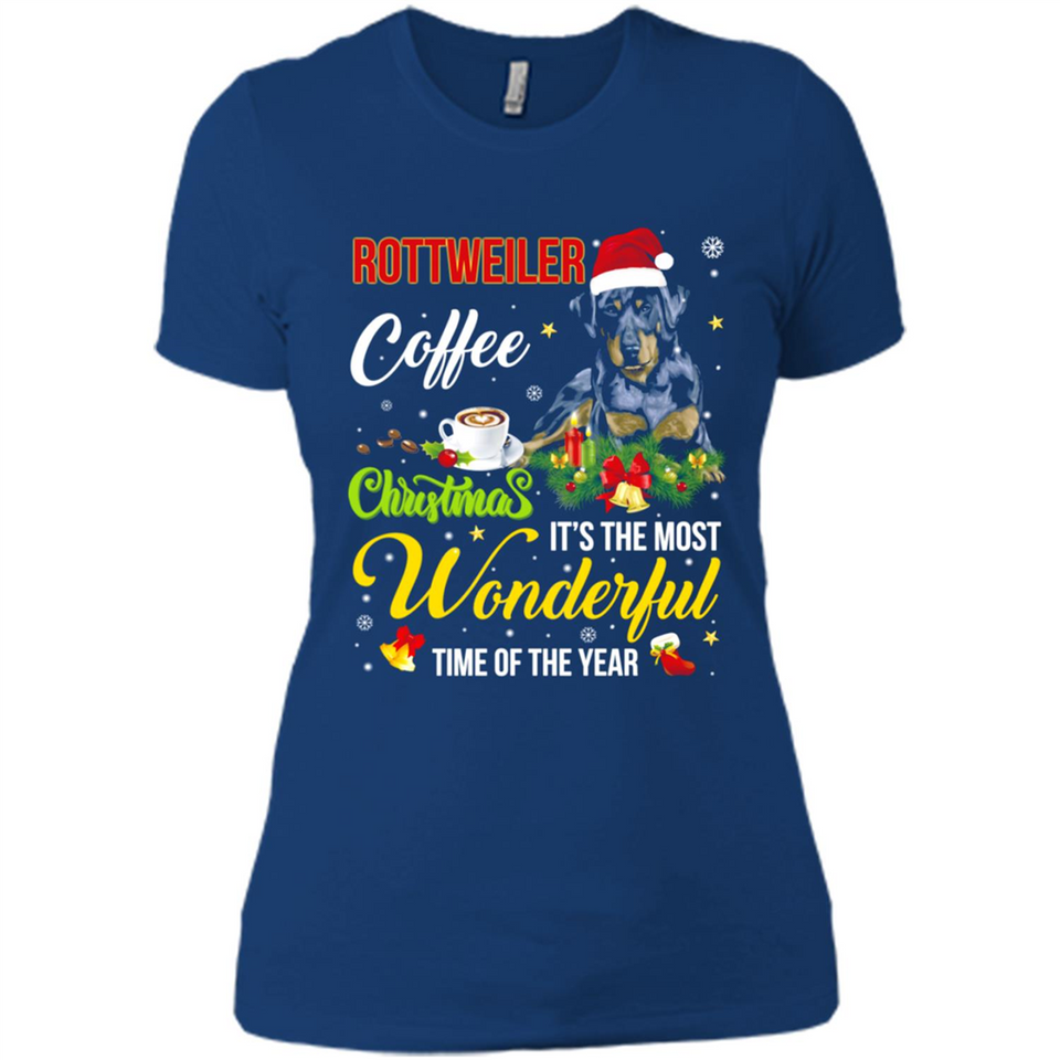 Rottweiler Coffee Wonderful Christmas