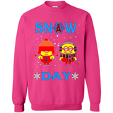 Snow Day Shirt For Los Angeles Angels Vs Minion Fans pingpong