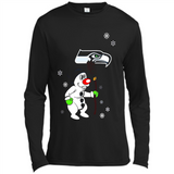 Seattle Seahawks Snowman