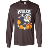 Grumpy Santa Claus Philadelphia Eagles Football Team PINGPONG