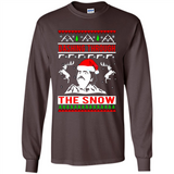 Narcos dashing through the snow Christmas sweatshirt PINGPONG