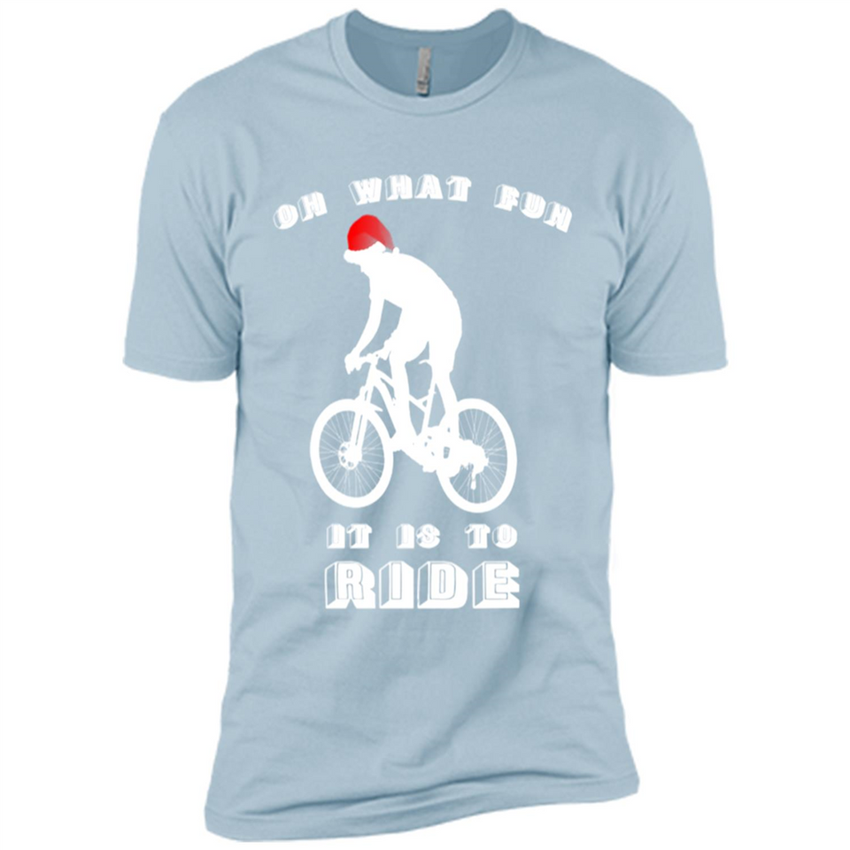 Christmas Mountain Biking Shirt Mountain Biker Christmas