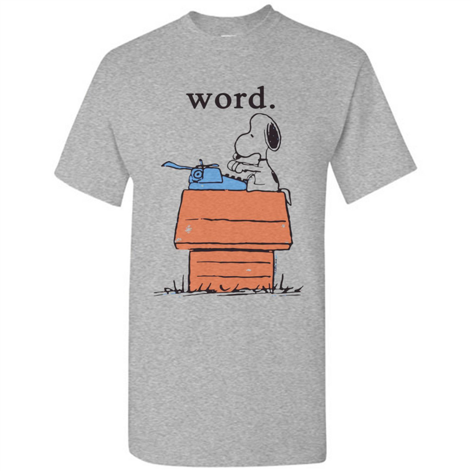 Snoopy Word - Shirt