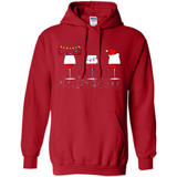 Christmas Red Wine Funny Merry Xmas Sweatshirt - Hoodie