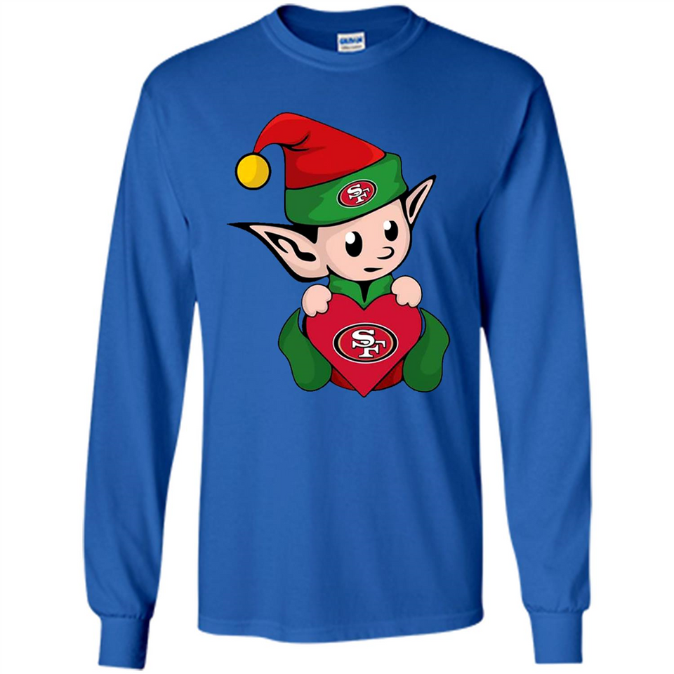 San Francisco 49ers ELF Elves Grinch Santa Claus