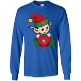 San Francisco 49ers ELF Elves Grinch Santa Claus