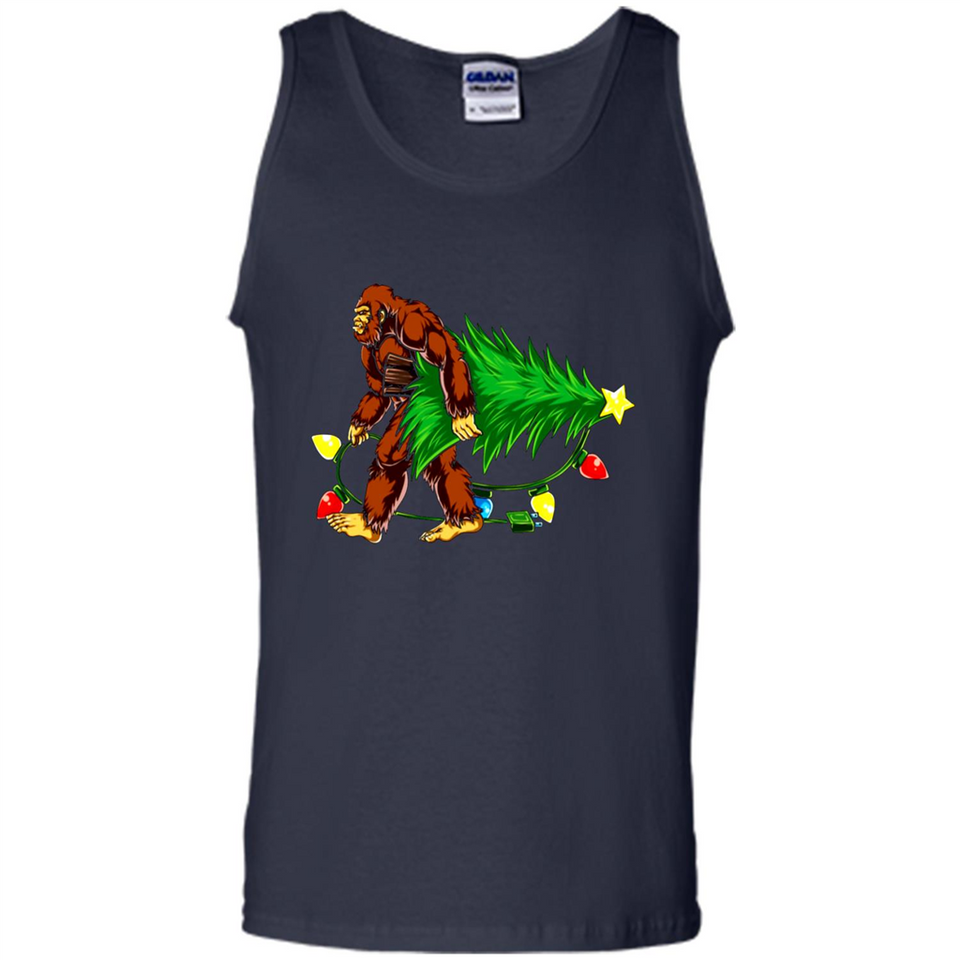 Hugging Christmas Tree Bigfoot PING PONG