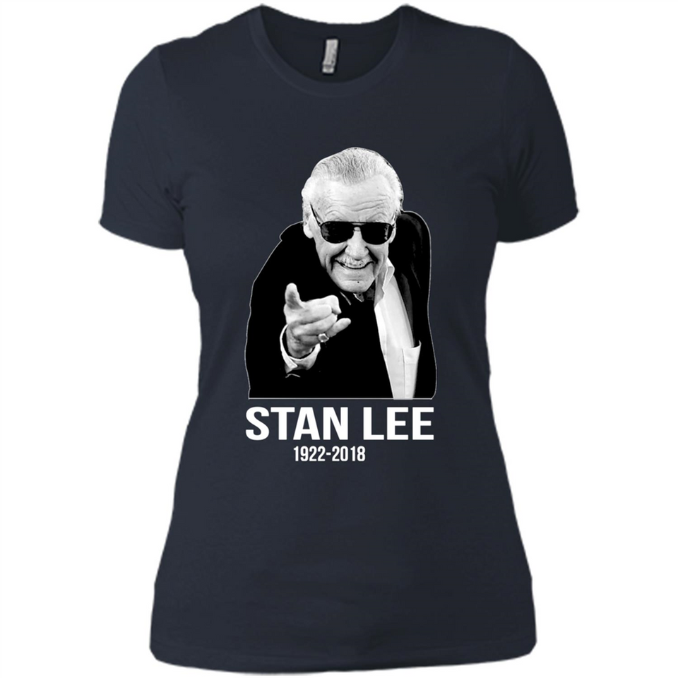 Stan Lee Rip 1922-2018 - Ladies' Boyfriend T-Shirt