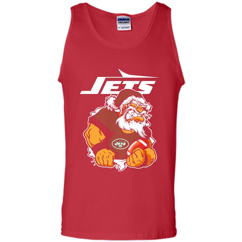 Grumpy Santa Claus Jets Football Team PINGPONG