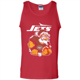 Grumpy Santa Claus Jets Football Team PINGPONG